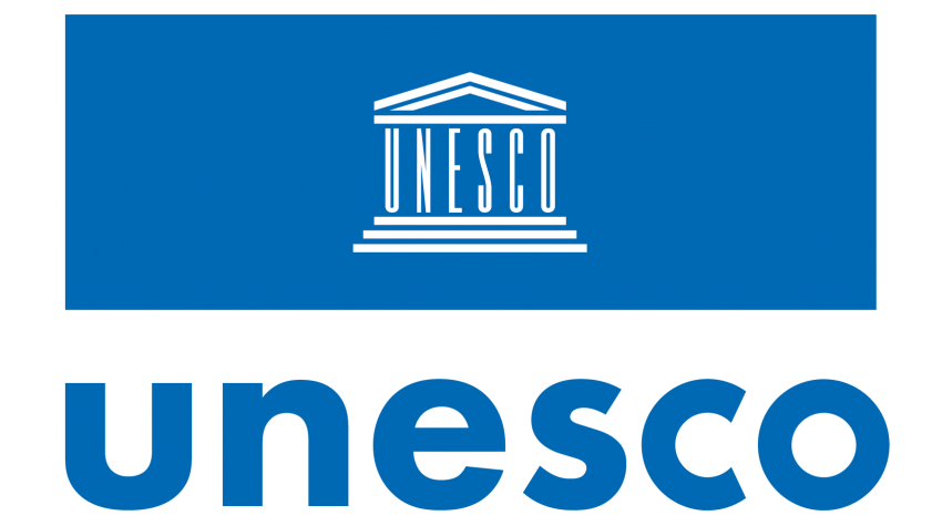 unesco logo ver blue eng